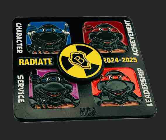 HCA Beta Club Trading Pin