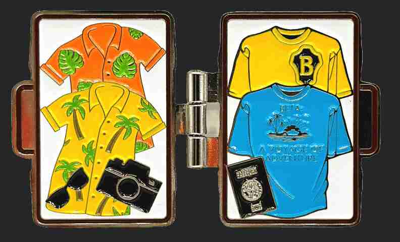 Custom Beta Club Trading Pin