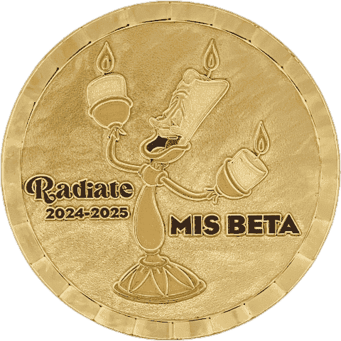 Custom MIS Beta Club Trading Pin